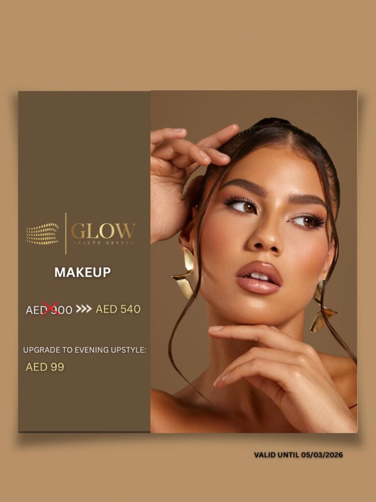 makeup offer at glow beauty center